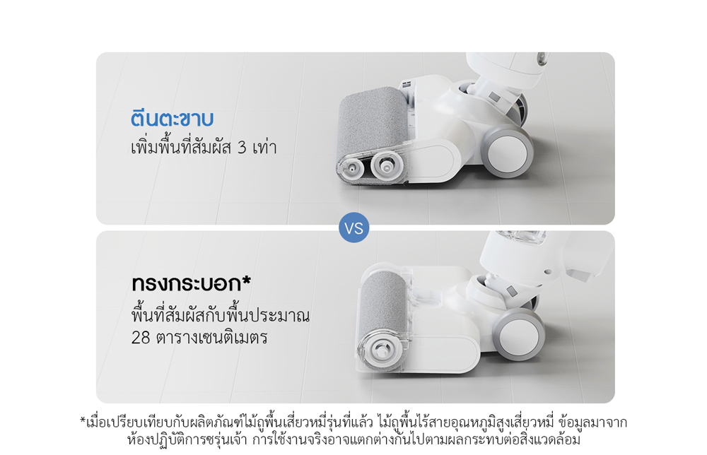 Xiaomi Wireless Floor Scrubber - ไม้ขัดพื้นไร้สายเสี่ยวหมี่
