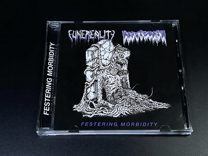 FUNEREALITY/REPUTDEATH'Festering Morbidity' Cd.