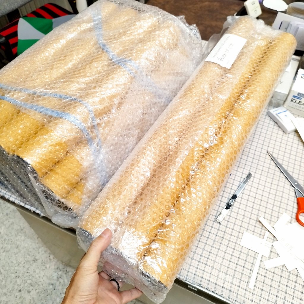 กระบอกสำหรับใส่โปสเตอร์ความยาว 45 เซนติเมตรเส้นผ่าศูนย์กลาง 2 นิ้ว