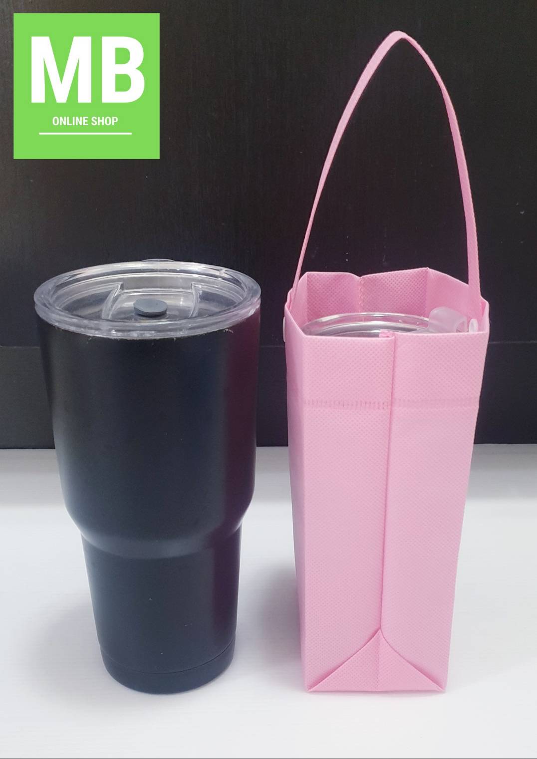 ถุงผ้าสปันบอนด์ ใส่แก้วกาแฟ ใส่แก้วน้ำ ใส่ขนม 5-10 บาท Made To Order พร้อมสกรีนโลโก้