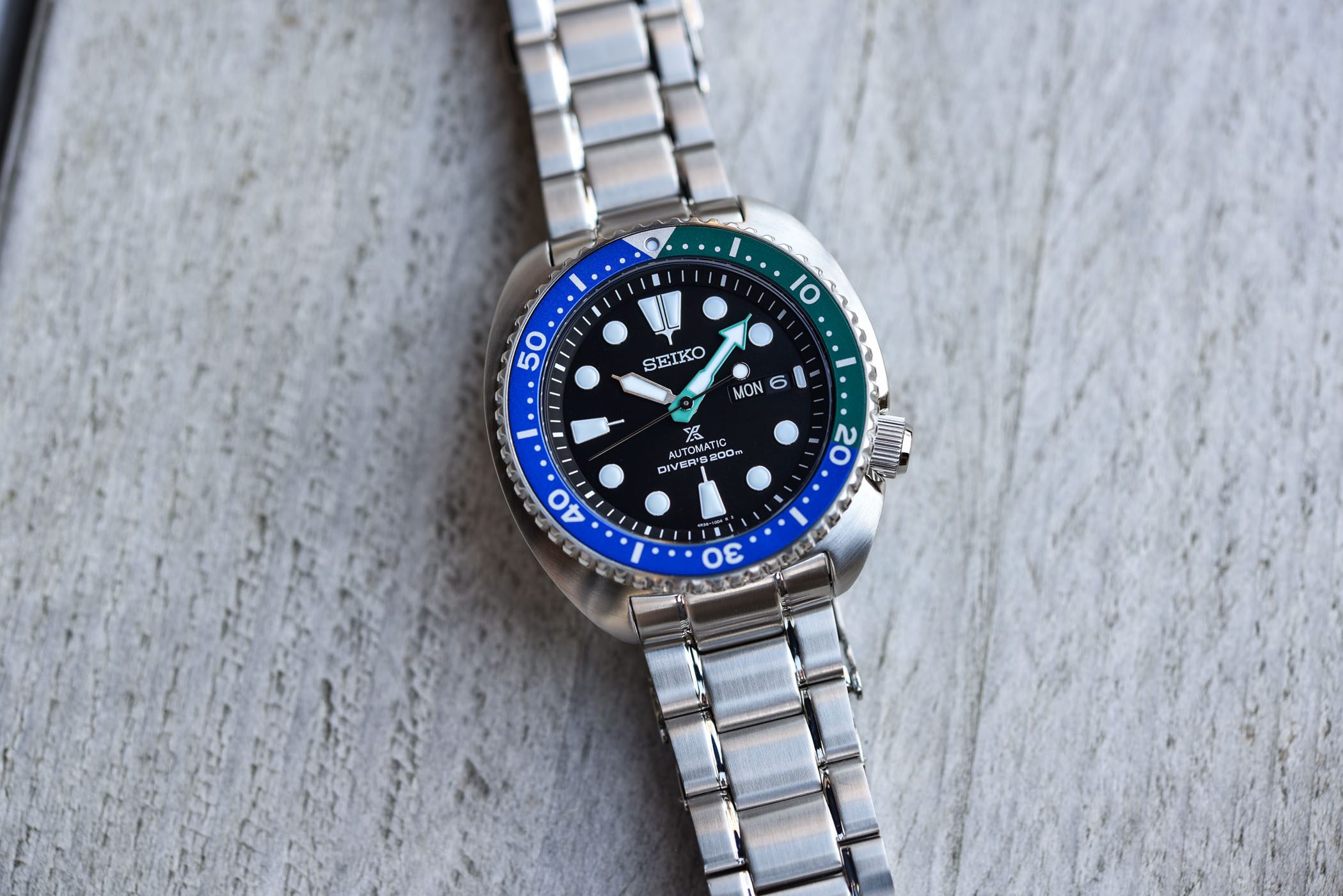 Seiko SRPJ35 นาฬิกาผู้ชาย Prospex Turtle Special Edition Automatic Diver's Watch
