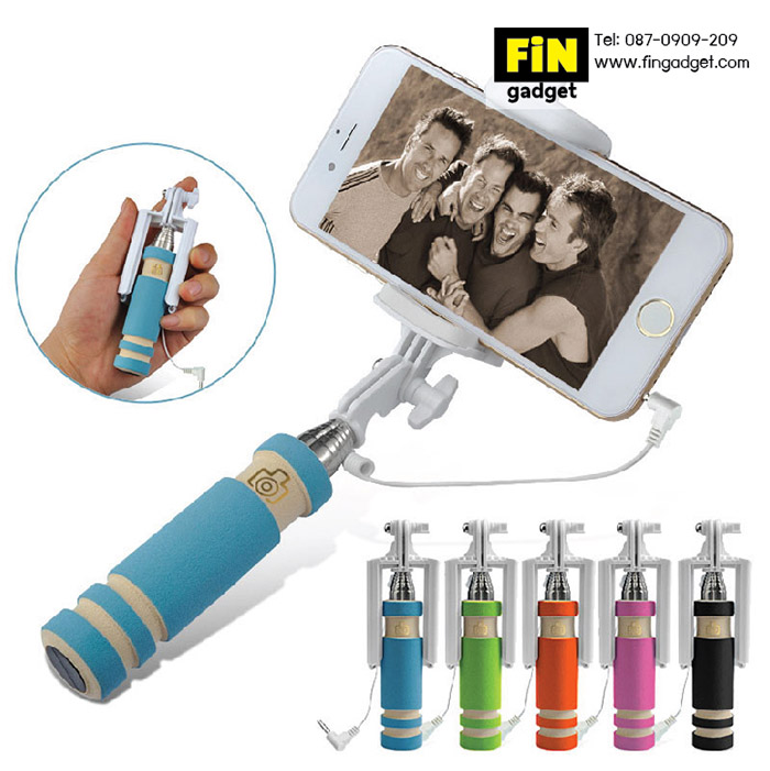ไม้เซลฟี่จิ๋ว Mini Monopod Stick