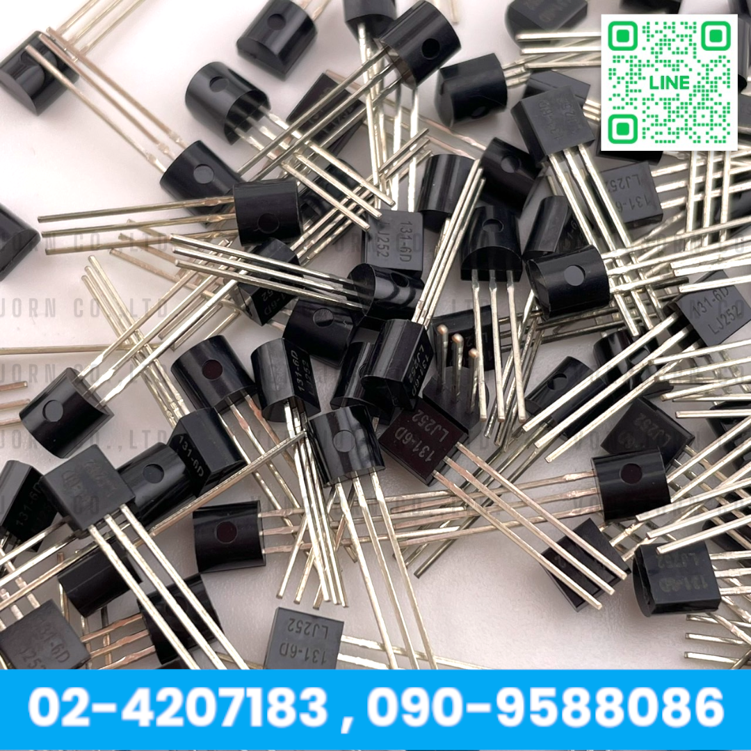 (10ตัว) Triac BT131-600D 131-6D 1A 600V Gate Trigger Current 7mA ไตรแอค