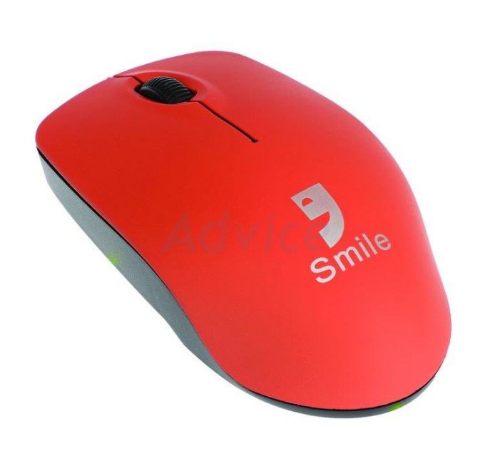 Wireless Optical Mouse USB SMILE (WM-6161) Orange