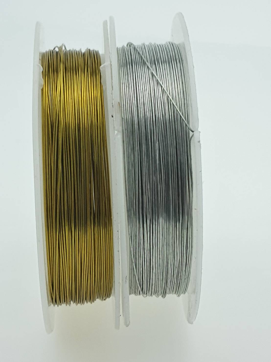 ลวดอลูมิเนียมขนาด 0.3 มิลลิเมตร สำหรับทำเครื่องประดับ ความยาว 10 เมตร