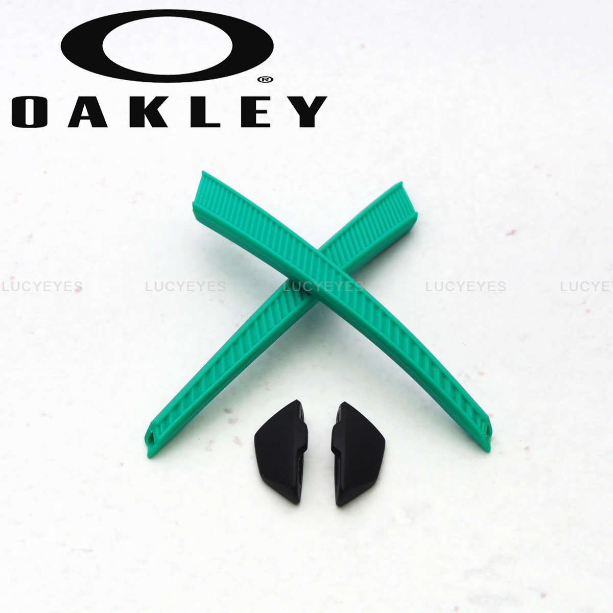 ชุดยางขาแว่น + แป้นจมูก OAKLEY OO9424F, MERCENARY สีเขียวมิ้น