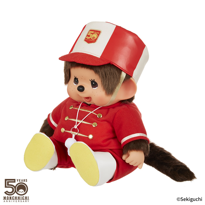 [PRE-ORDER] ตุ๊กตา ม่อนชิชิ Size L ครบรอบ 50 ปี ม่อนชิชิคุง Monchhichi 30 x 25 x 23 cm นำเข้าจากญี่ปุ่น レッツ パレード 50周年 モンチッチくん もんちっち monchhichi ぬいぐるみ セキグチ 204885