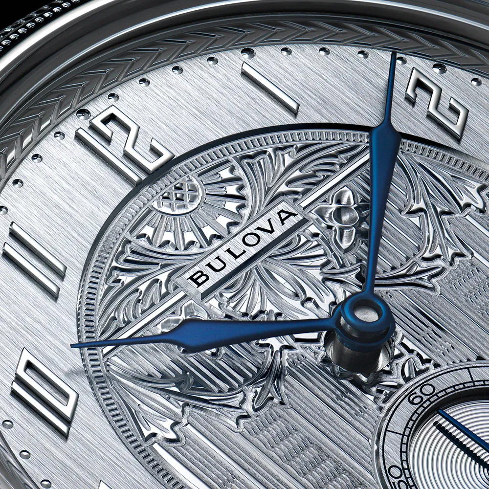Bulova 96A325 นาฬิกาพก Bulova Archive Series Art Deco 150th Anniversary Pocket Watch Swiss Limited Edition of 350 Pcs.