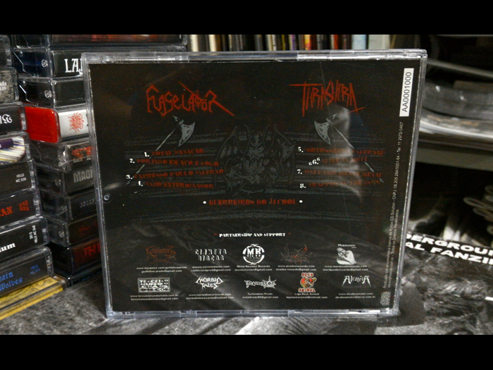 FLAGELADOR/THRASHERA'Guerreiros Do Alcool' Split CD