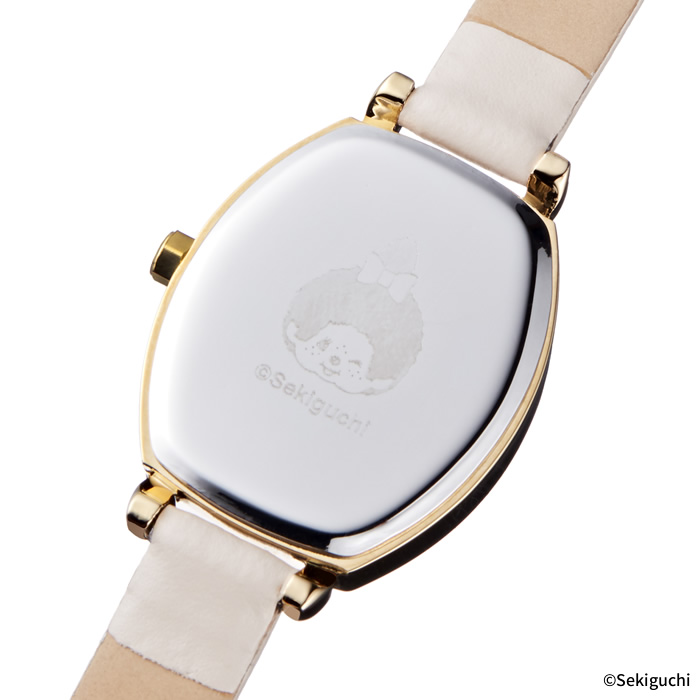 [PRE-ORDER] นาฬิกาข้อมือ ม่อนชิชิ รุ่นสีทอง + ตุ๊กตา ม่อนชิชิจัง Size S Monchhichi H21 × W13 × D5 cm นำเข้าจากญี่ปุ่น モンチッチ腕時計セット ベージュ 女の子 865482