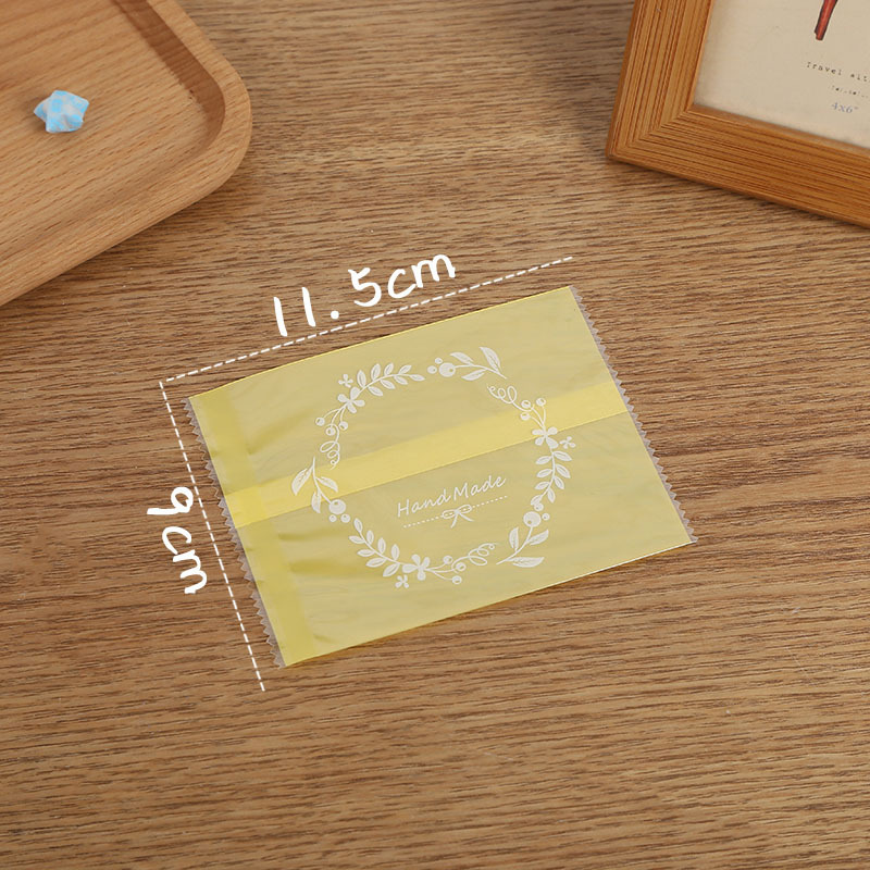 ถุงซีล ใส่ขนม คุกกี้ ลูกอม ขนาด 9x11-11.5 ซม. จำนวน 95-100 ใบ/แพ็ค ชุดที่ 4/4