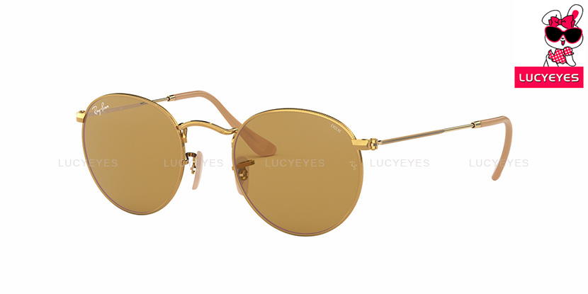RayBan RB3447 9064/4I ROUND METAL PHOTOCHROMIC
