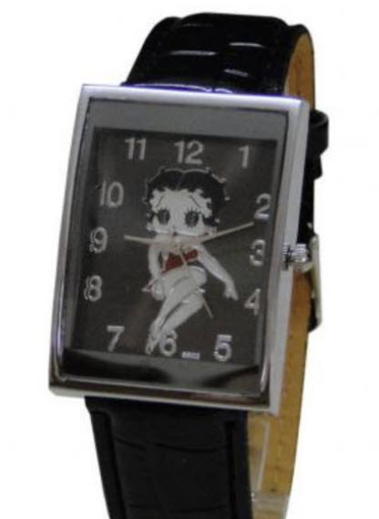 นาฬิกา Betty Boop โทนสีดำ