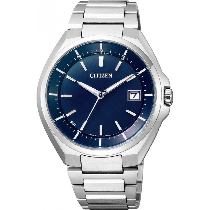 Citizen CB3010-57L นาฬิกาผู้ชาย Eco-Drive Attesa Global Radio Controlled AT Men's Watch