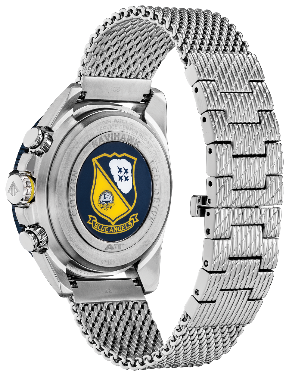 Citizen CB5848-57L นาฬิกาผู้ชาย Eco-Drive Promaster Navihawk A-T Blue Angels Men's Watch