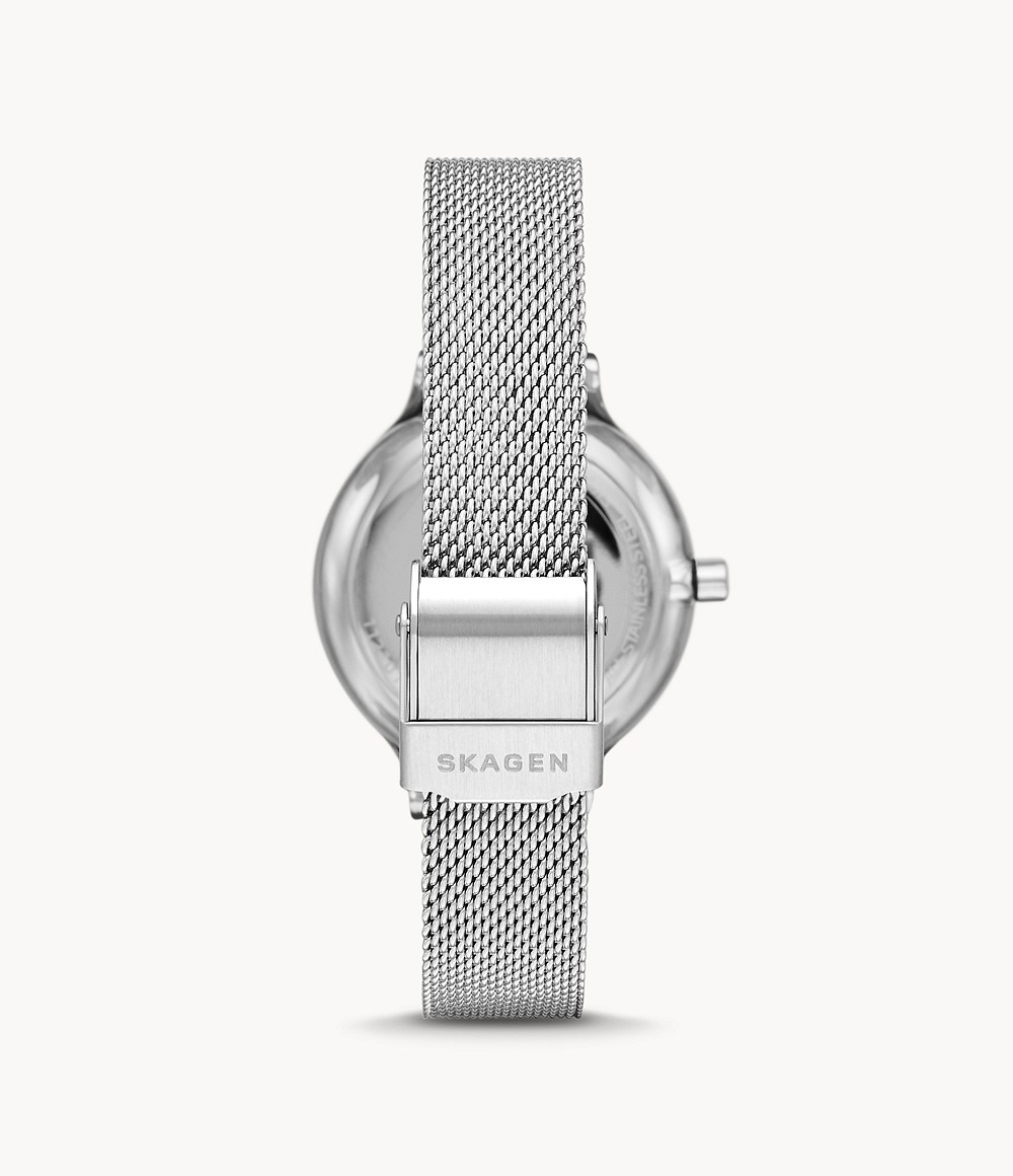 Skagen SKW2966 นาฬิกาผู้หญิง Anita Lille Silver-Tone Quartz Women's Watch