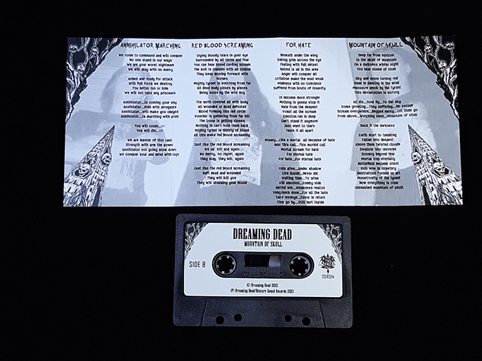 DREAMING DEAD 'Mountain of Skull' Tape