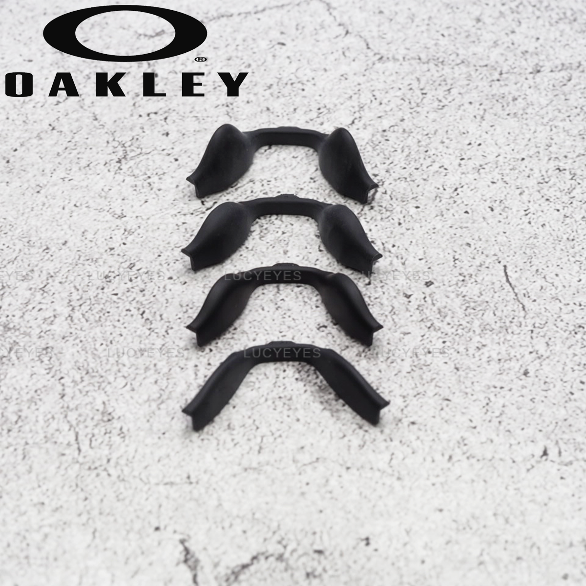 แป้นจมูกแว่น OAKLEY OX8106, Cross Step, OX8107, Trim Plane ชุดสีดำ