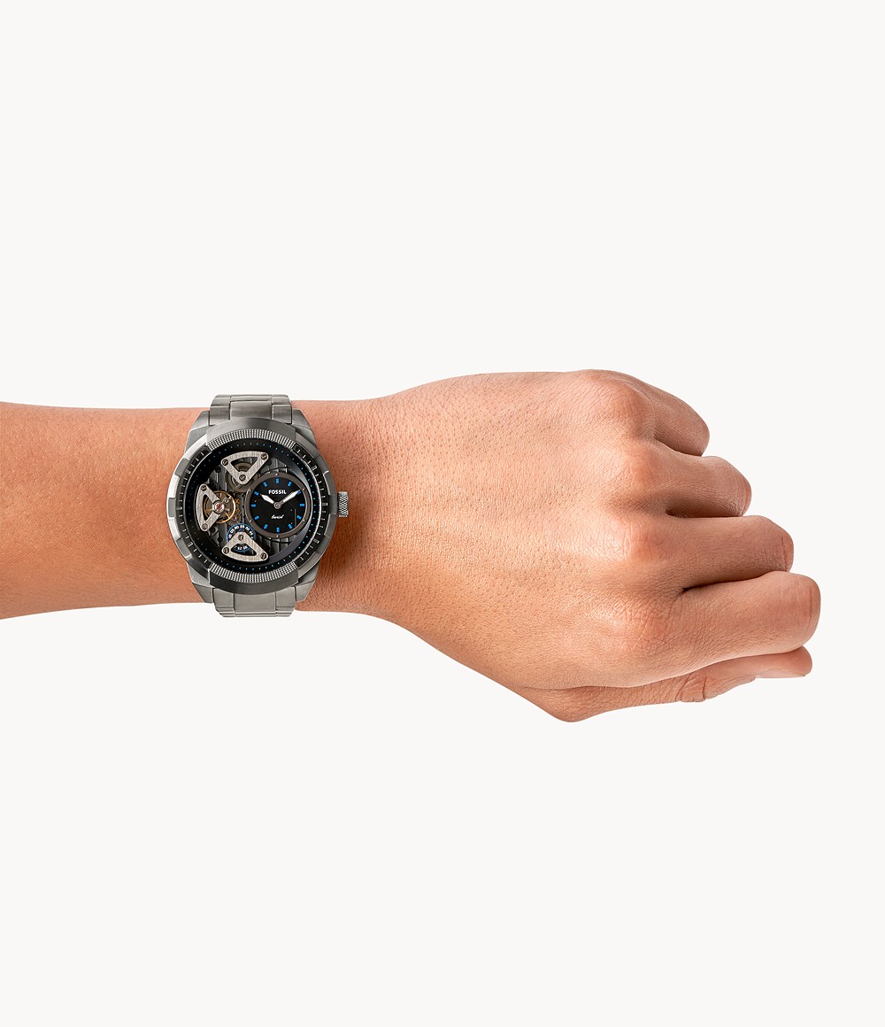 Fossil ME1171 นาฬิกาผู้ชาย Bronson Twist Mechanical Men's Watch