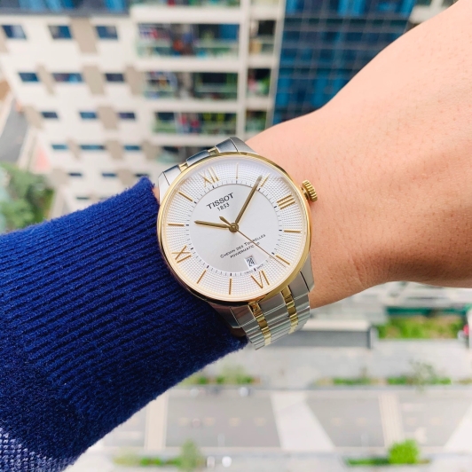 Tissot T099.408.22.038.00 นาฬิกาผู้ชาย Chemin des Tourelles Automatic Men's Watch