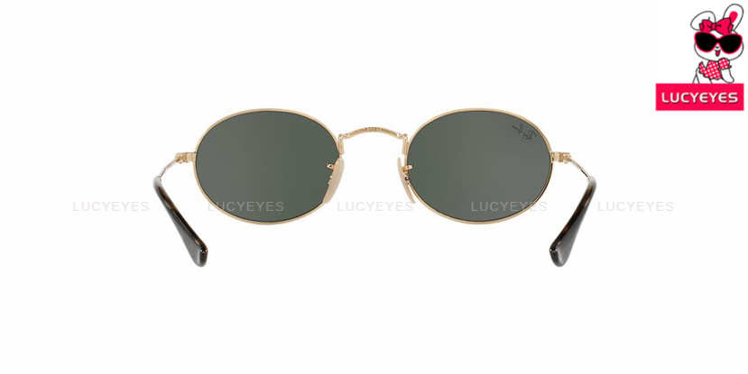 RayBan RB3547N 001 OVAL FLAT LENSES 3