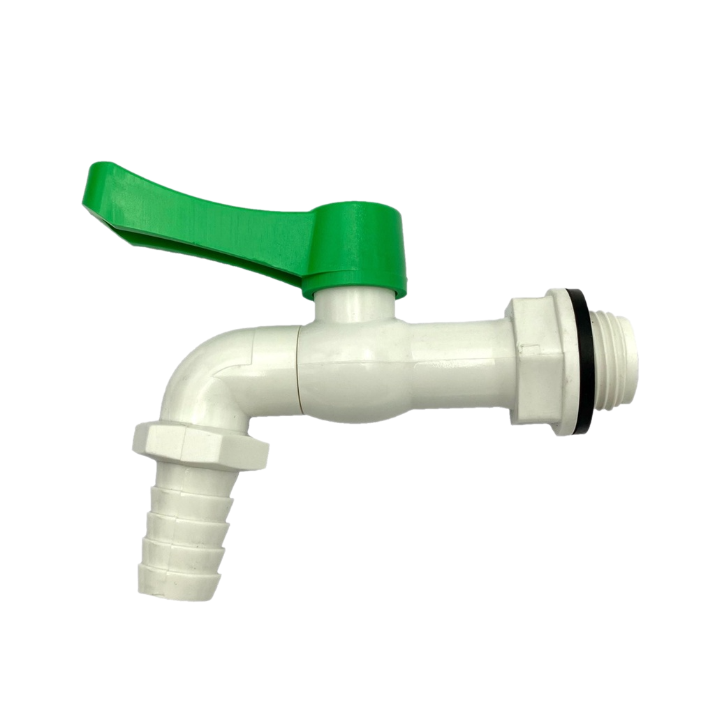 ก๊อกสนาม PVC ขนาด 1/2 นิ้ว สีขาว SPP ของแท้ 100%