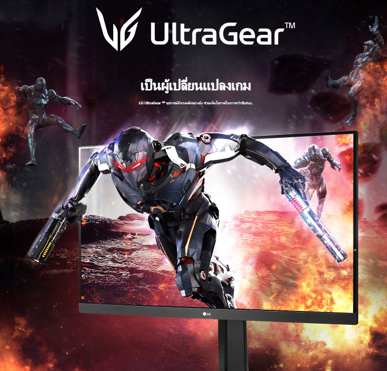 [ผ่อน0%] LG จอมอนิเตอร์ 32" UltraGear™ QHD 165Hz LED Gaming Monitor with FreeSync™ Premium (ชลบุรี ส่งฟรี)