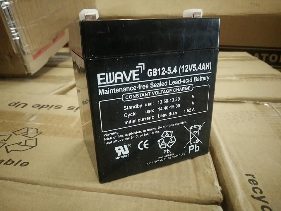 12V 5.4AH EWAVE