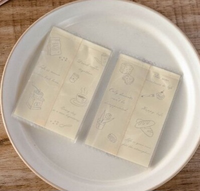 ถุงซีล ใส่ขนม คุกกี้ ลูกอม ขนาด 5.5x8.5 ซม.จำนวน 97-100 ใบ/แพ็ค (ชุดที่ 5/5)