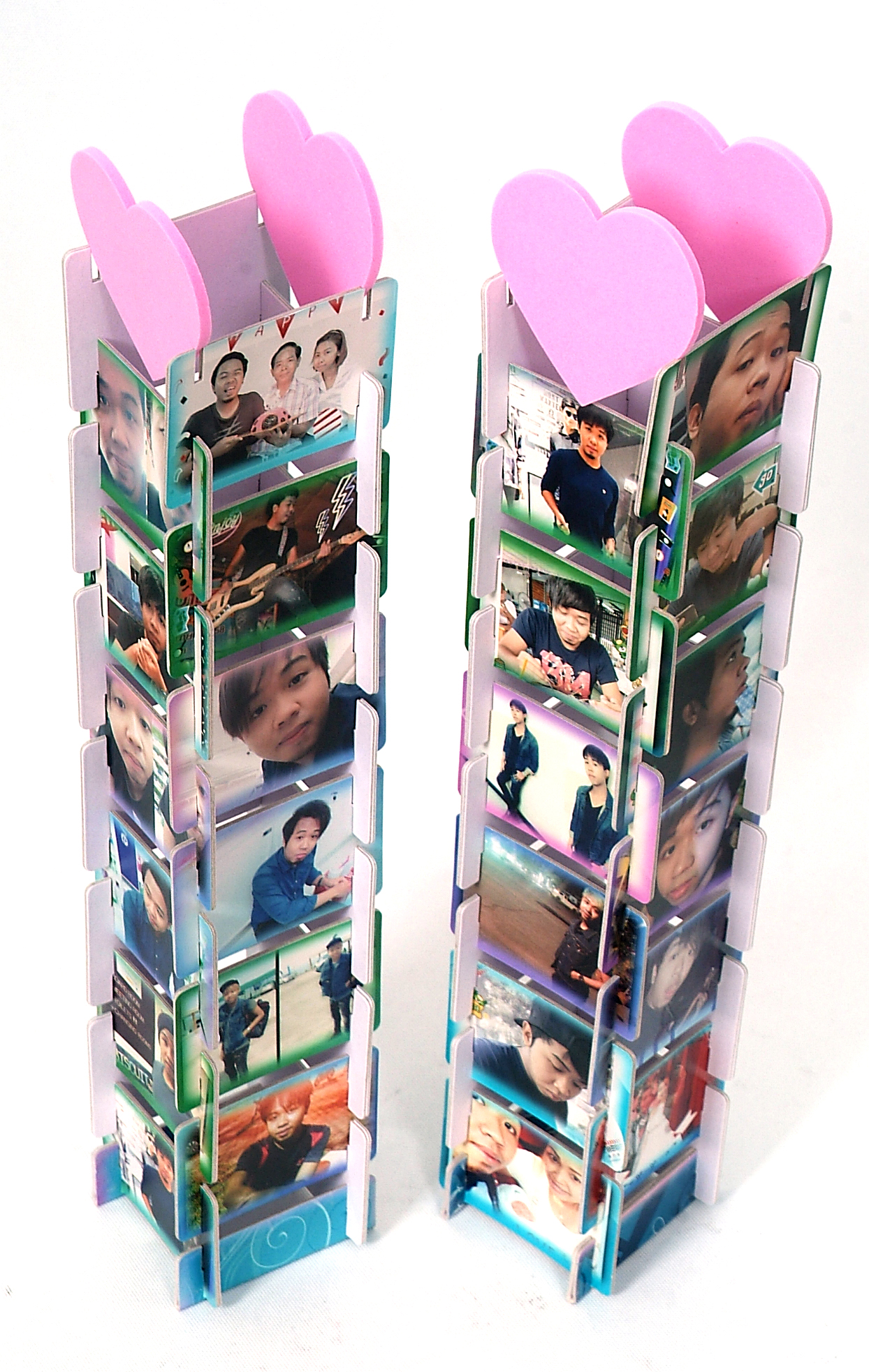 ของขวัญให้แฟน Tower Photo ขนาด 3x15 นิ้ว 2ชุด