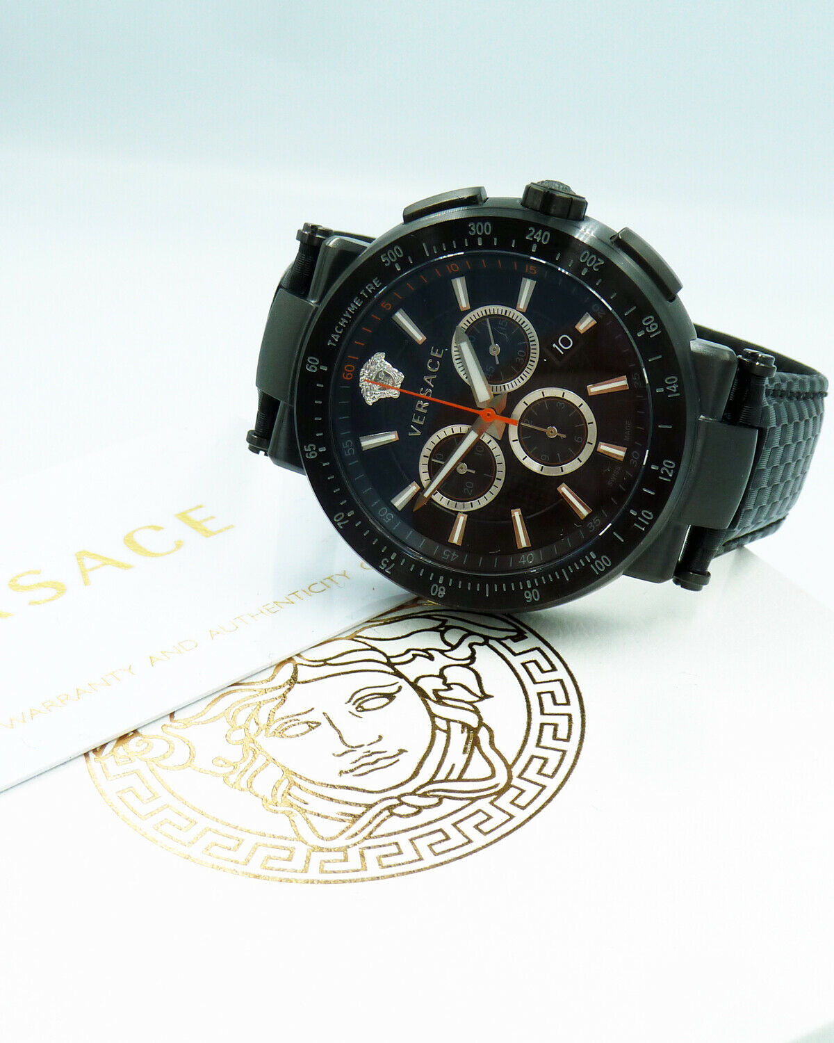 Versace VEFG02020 นาฬิกาผู้ชาย Mystique Quartz Swiss Made Men's Watch