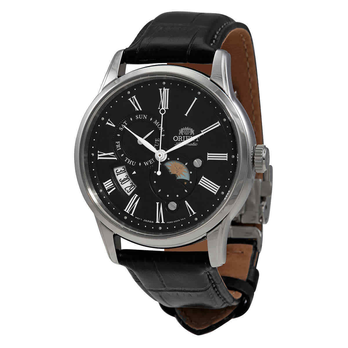 Orient RA-AK0010B10B นาฬิกาผู้ชาย Moonphase Automatic Men's Watch