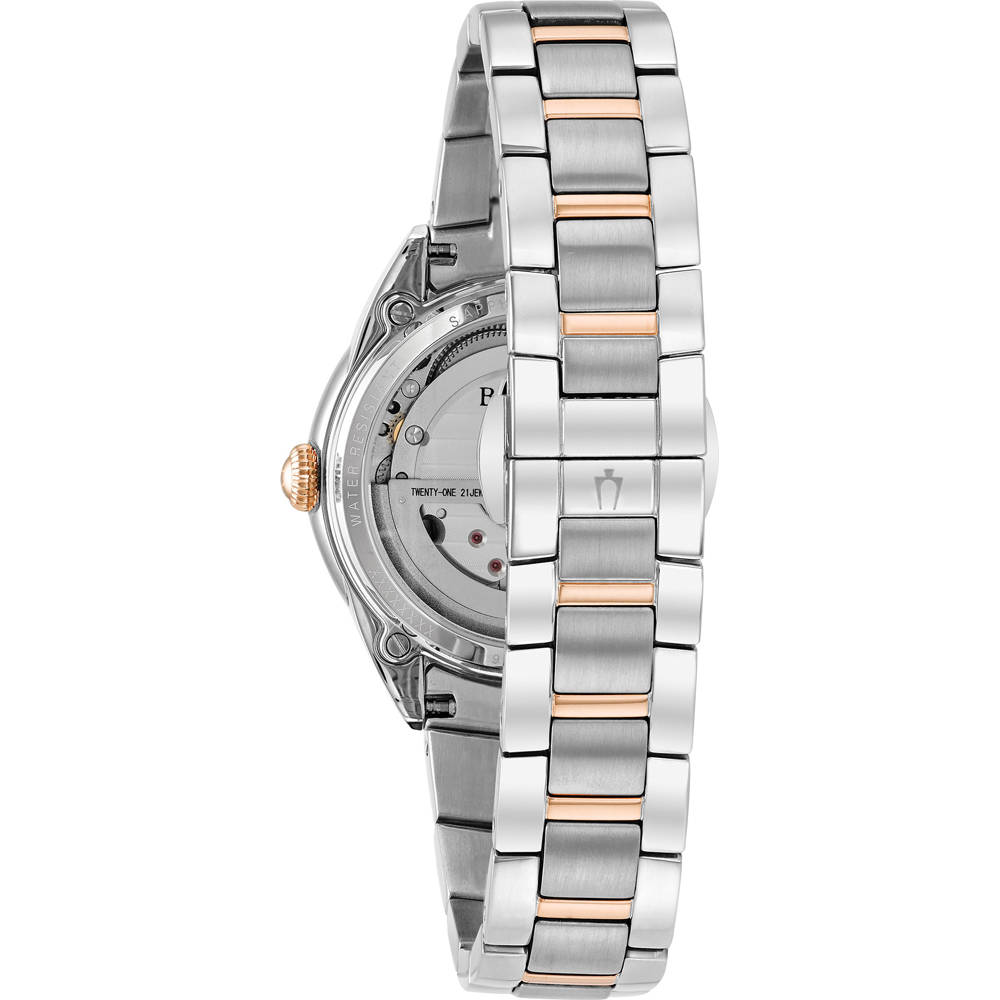 Bulova 98P170 นาฬิาผู้หญิง Classic Automatic Women's Watch