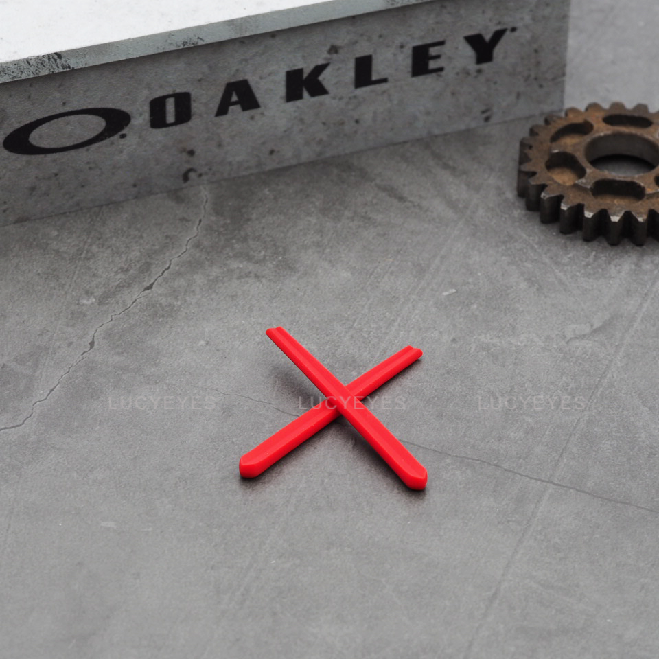 ยางขาแว่น OAKLEY OX8066, VOLTAGE สีแดง