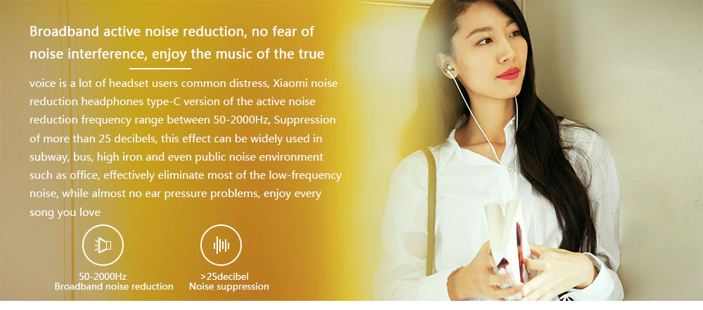 Xiaomi ANC & Type-c Earphones - หูฟัง Xiaomi ANC & Type-c