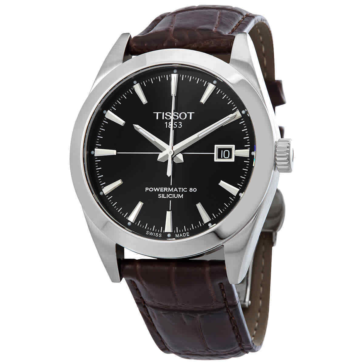 Tissot T127.407.16.051.01 นาฬิกาผู้ชาย Gentleman Powermatic 80 Automatic Men's Watch