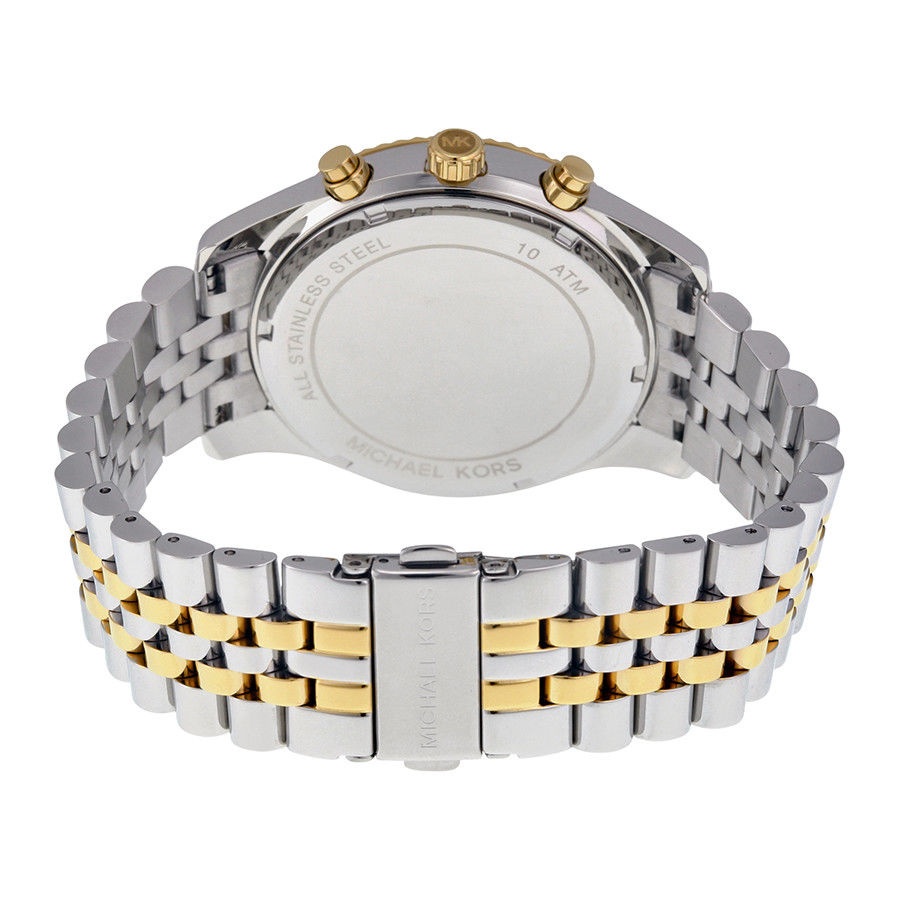 Michael Kors MK8344 นาฬิกาผู้ชาย Michael Kors รุ่น MK8344, Lexington Chronograph Two Tone Men's Watch
