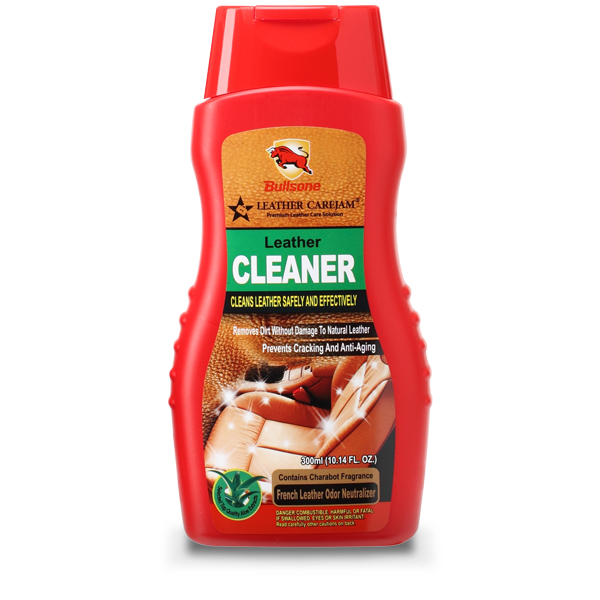 Bullson cleans leather safely and effectively ผลิตภัณฑ์ทำความสะอาดหนังอย่างปลอดภัยและมีประสิทธิภาพ
