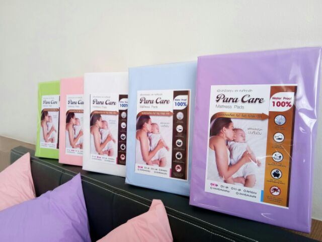 เกรด A ขนาด 3.5 ฟุต ผ้าปูที่นอนกันฉี่ กันน้ำ กันเปื้อน รุ่นใหม่ ไม่เย็บต่อกลาง