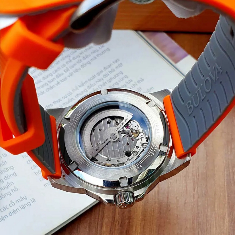 Bulova 98A226 นาฬิาผู้ชาย Marine Star Automatic Men's Watch