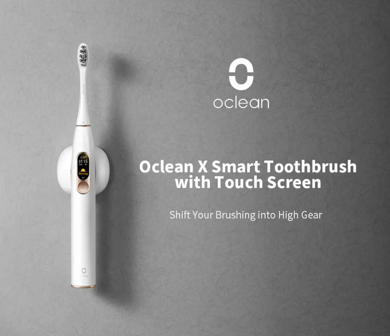 Xiaomi Oclean X Smart Sonic Electric Toothbrush - แปรงสีฟันไฟฟ้า Oclean X (Global Version)