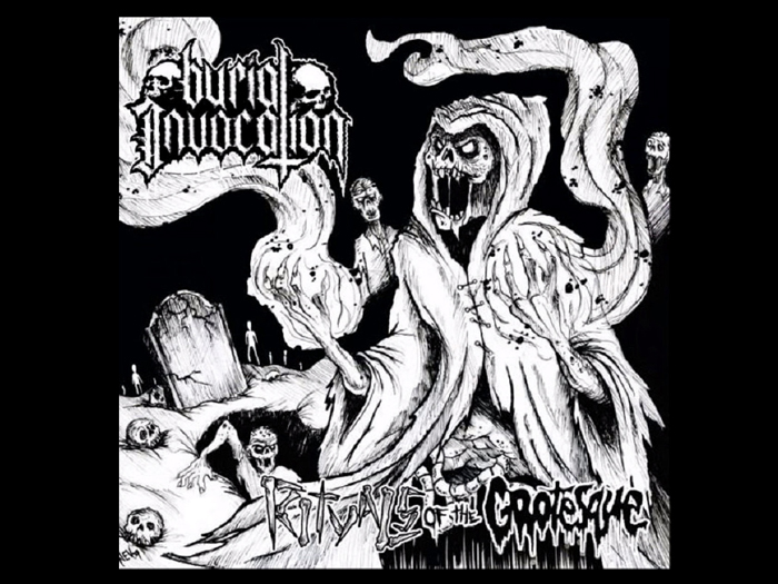 BURIAL INVOCATION'Rituals of The Grotesque' CD