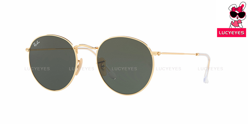 RayBan RB3447N 001 ROUND METAL