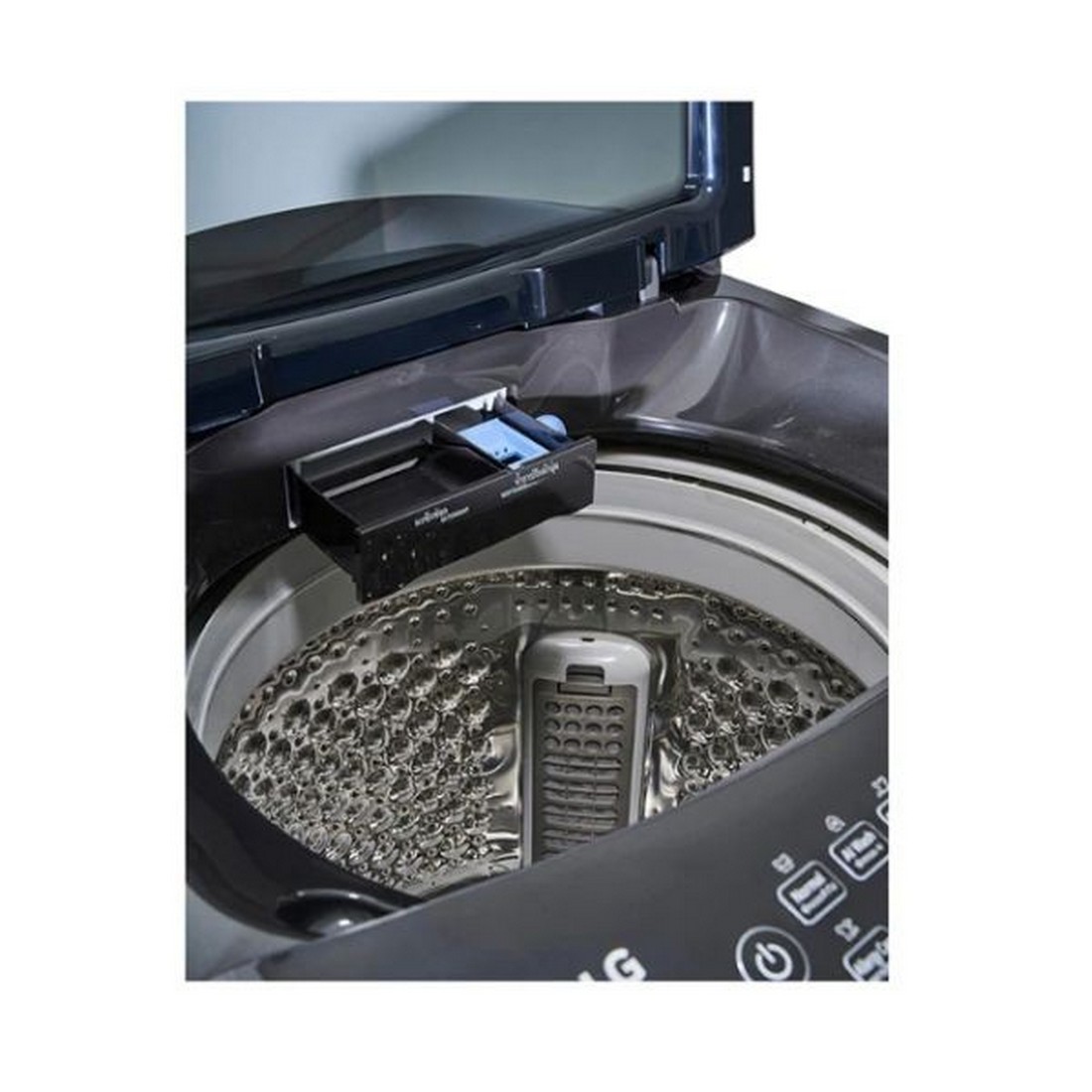 [ผ่อน0%] LG เครื่องซักผ้าฝาบน TV2724SV9B 24 กก. อินเวอร์เตอร์ สีดำ (ชลบุรีส่งฟรี)