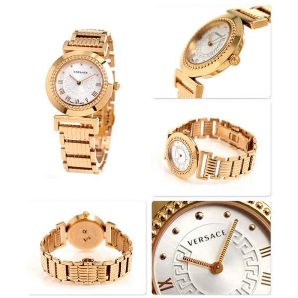 Versace P5Q80D001S080 นาฬิกาผู้หญิง Quartz Women's Watch