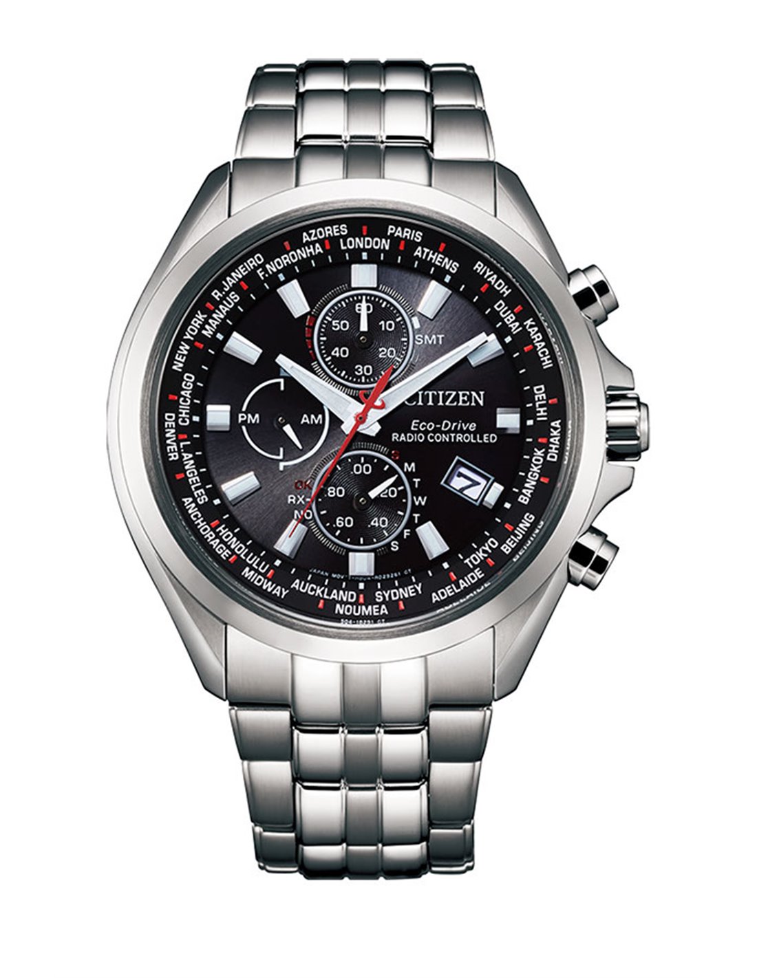 Citizen AT8200-87E นาฬิกาผู้ชาย Radio-Controlled Eco-Drive Men's Watch