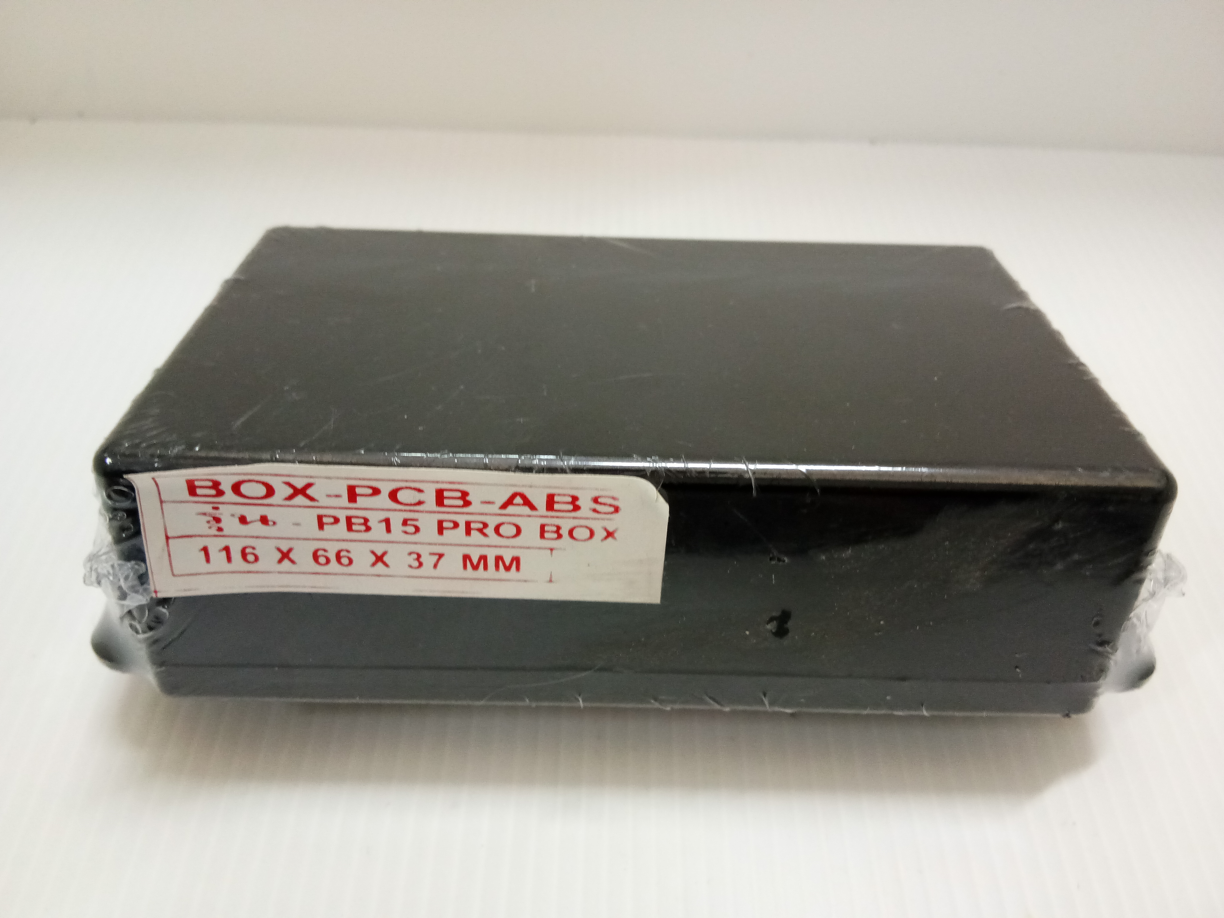 กล่อง 116x66x37 mm มีปีกยึดน็อต 2 ข้าง