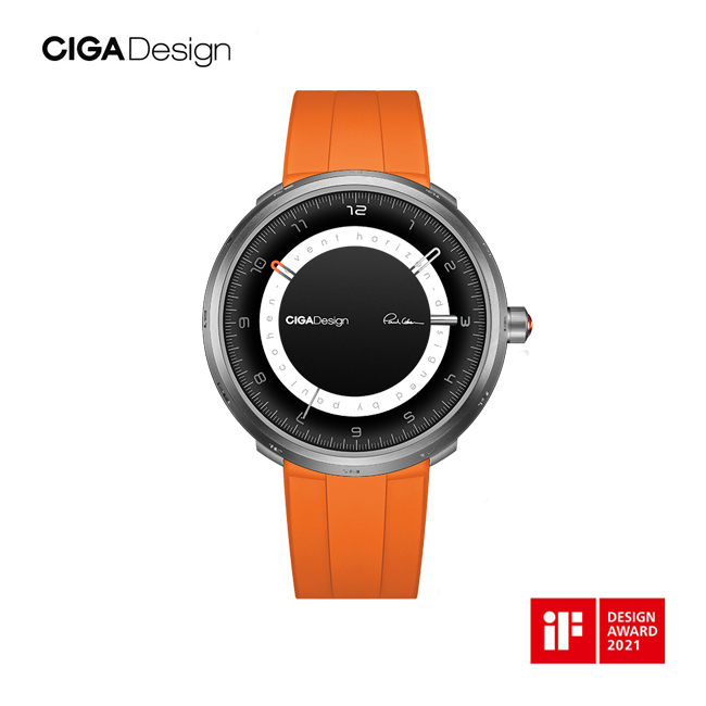 (ประกันศูนย์ไทย 1 ปี) CIGA Design U Series Black Hole Titanium Mechanical Watch - นาฬิกาออโตเมติกซิก้า ดีไซน์ รุ่น Black Hole Titanium