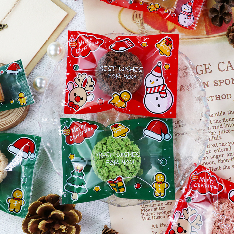 ถุงซีล ใส่ขนม คุกกี้ ลูกอม ขนาด 7x9.5-10 ซม. จำนวน 97-100 ใบ/แพ็ค ชุดที่ 8/8