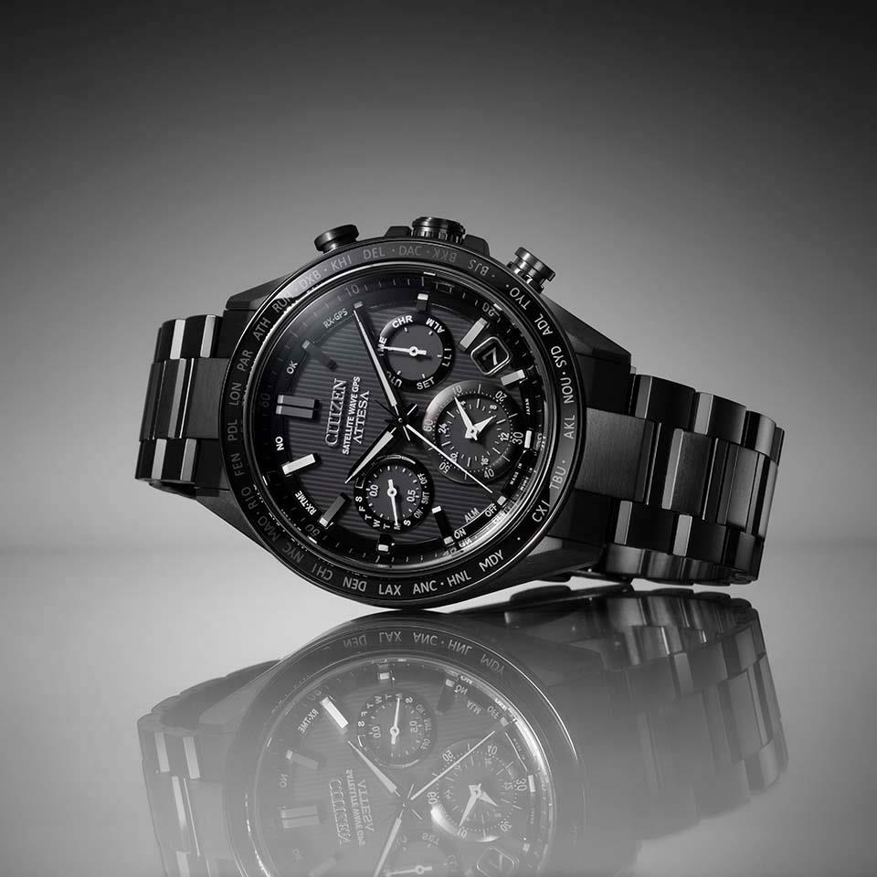 Citizen CC4055-65E นาฬิกาผู้ชาย Eco-Drive Satellite Wave GPS Men's Watch